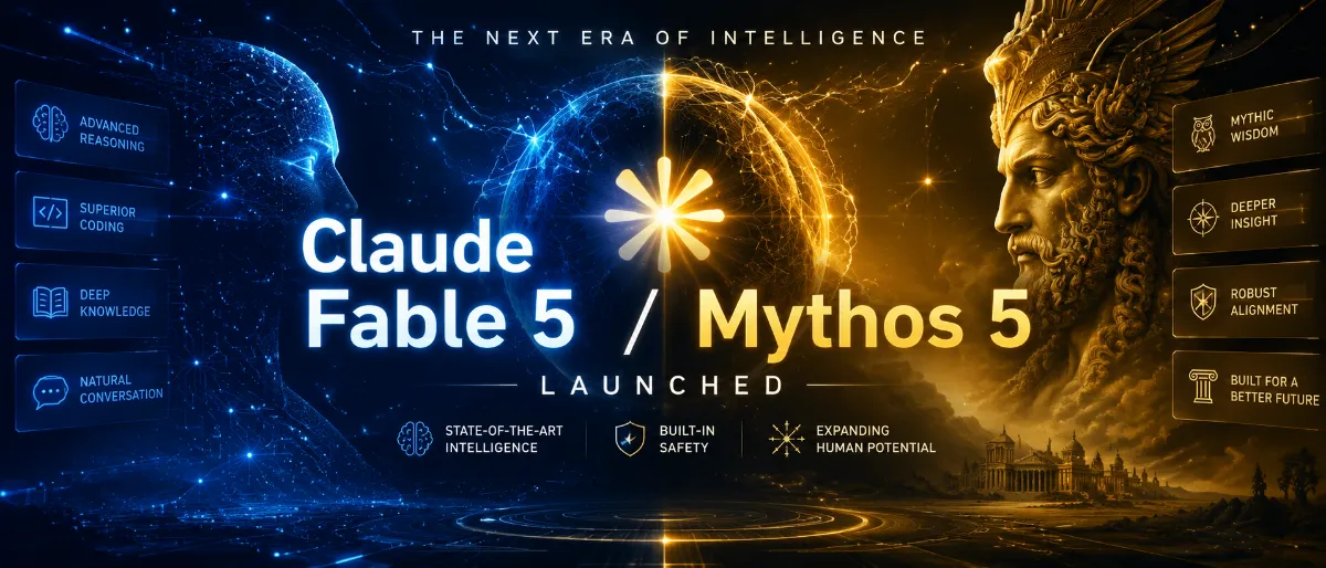 Claude Fable 5 & Mythos 5 출시 — Anthropic의 가장 강력한 AI 모델 공개