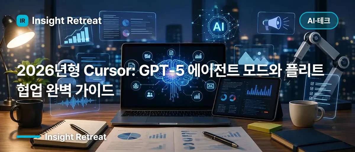 2026년형 Cursor: GPT-5 에이전트 모드와 플리트 협업 완벽 가이드