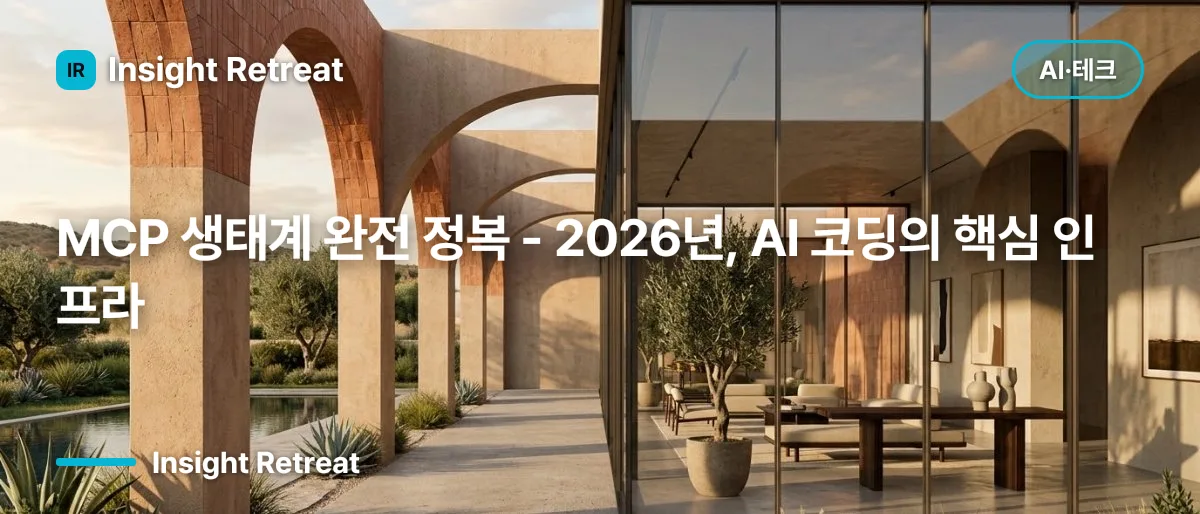 MCP 생태계 완전 정복 - 2026년, AI 코딩의 핵심 인프라