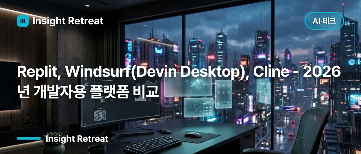 Replit, Windsurf(Devin Desktop), Cline - 2026년 개발자용 플랫폼 비교