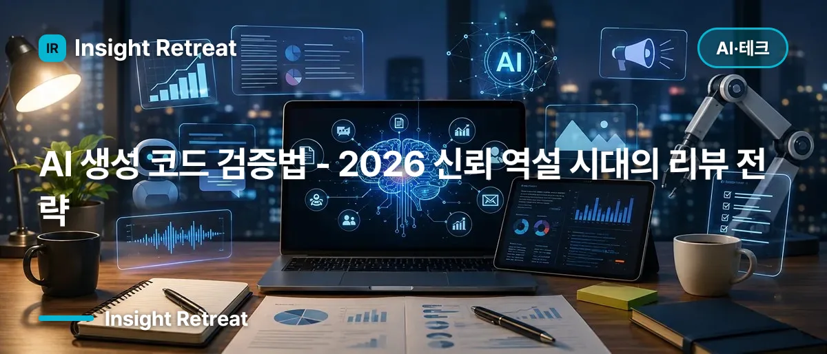 AI 생성 코드 검증법 - 2026 신뢰 역설 시대의 리뷰 전략