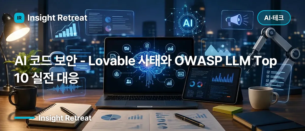 AI 코드 보안 - Lovable 사태와 OWASP LLM Top 10 실전 대응