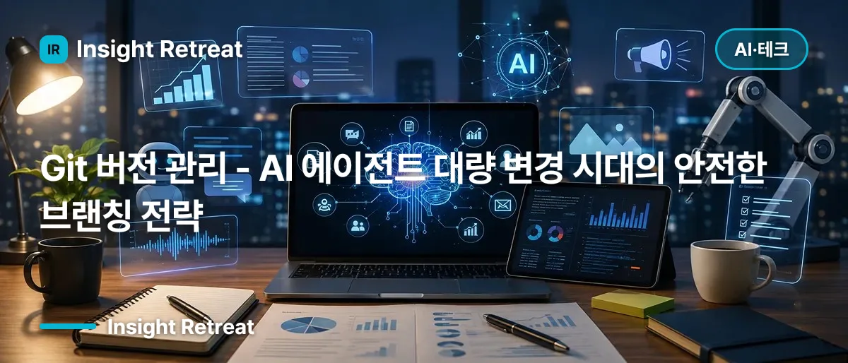 Git 버전 관리 - AI 에이전트 대량 변경 시대의 안전한 브랜칭 전략
