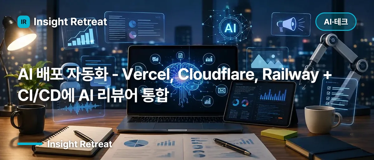 AI 배포 자동화 - Vercel, Cloudflare, Railway + CI/CD에 AI 리뷰어 통합