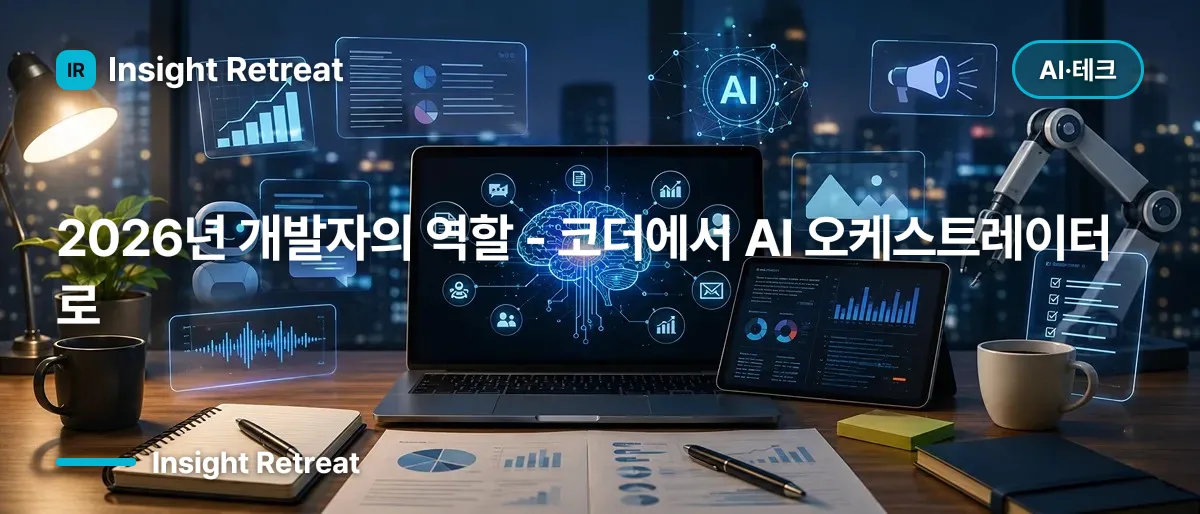 2026년 개발자의 역할 - 코더에서 AI 오케스트레이터로